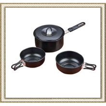 Non Stick Camping Cookware Set Cl2c-Dt1512-4